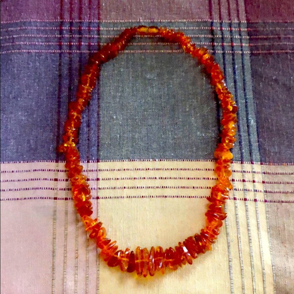 Amber necklace from Baltic natural amber